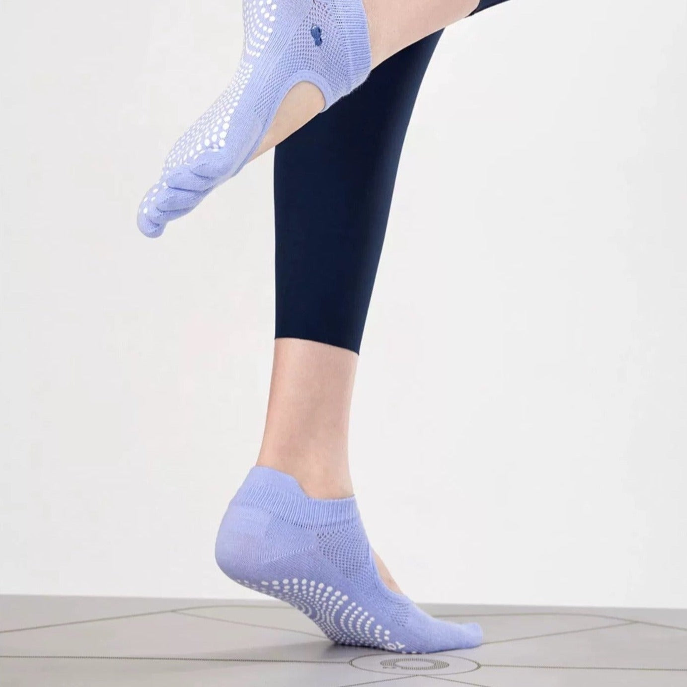 Garden Variety Toeless Non Slip GripSocks